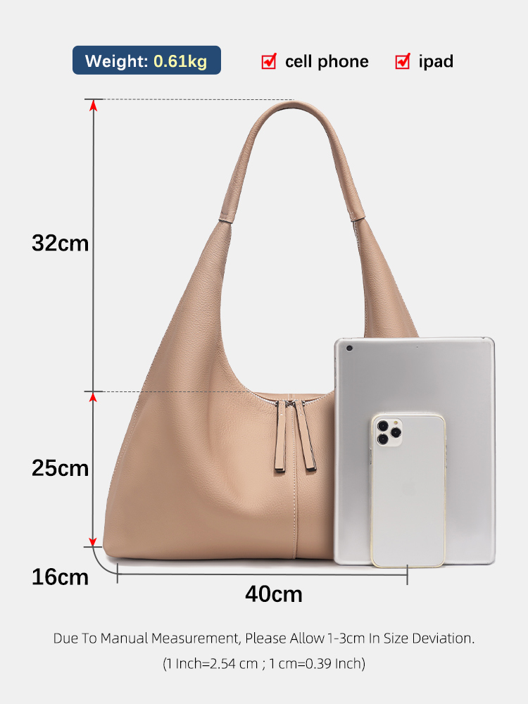 Zency Women's Genuine Leather  - огляд і ціна Leather Work Bag