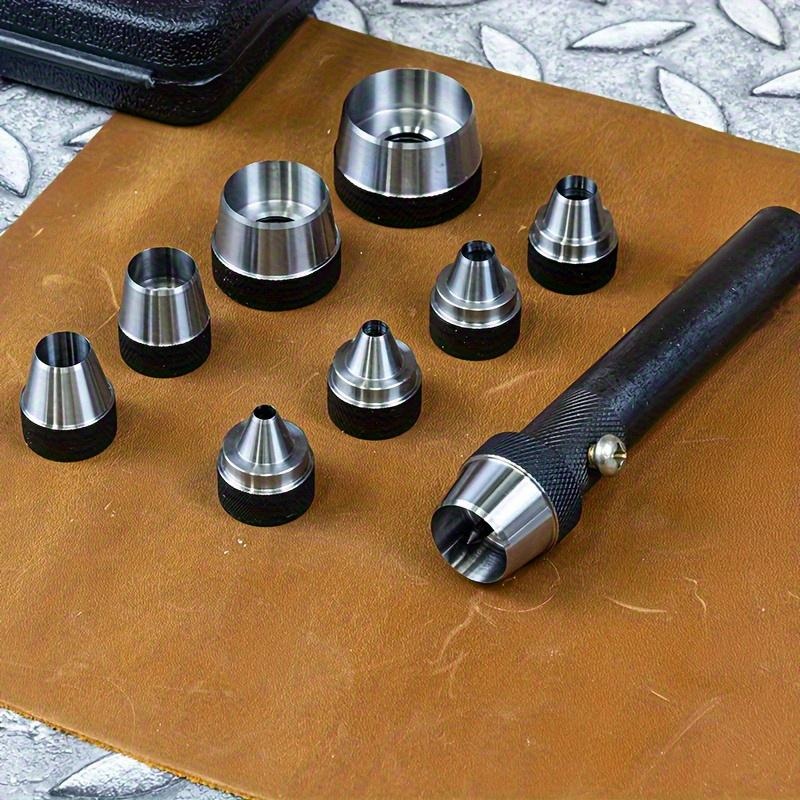 10Pcs Hollow Punch Set Heavy‑D - огляд і ціна Leatherwork Punching Tool