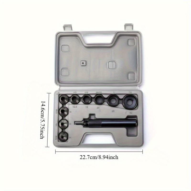10Pcs Hollow Punch Set Heavy‑D - огляд і ціна Leatherwork Punching Tool