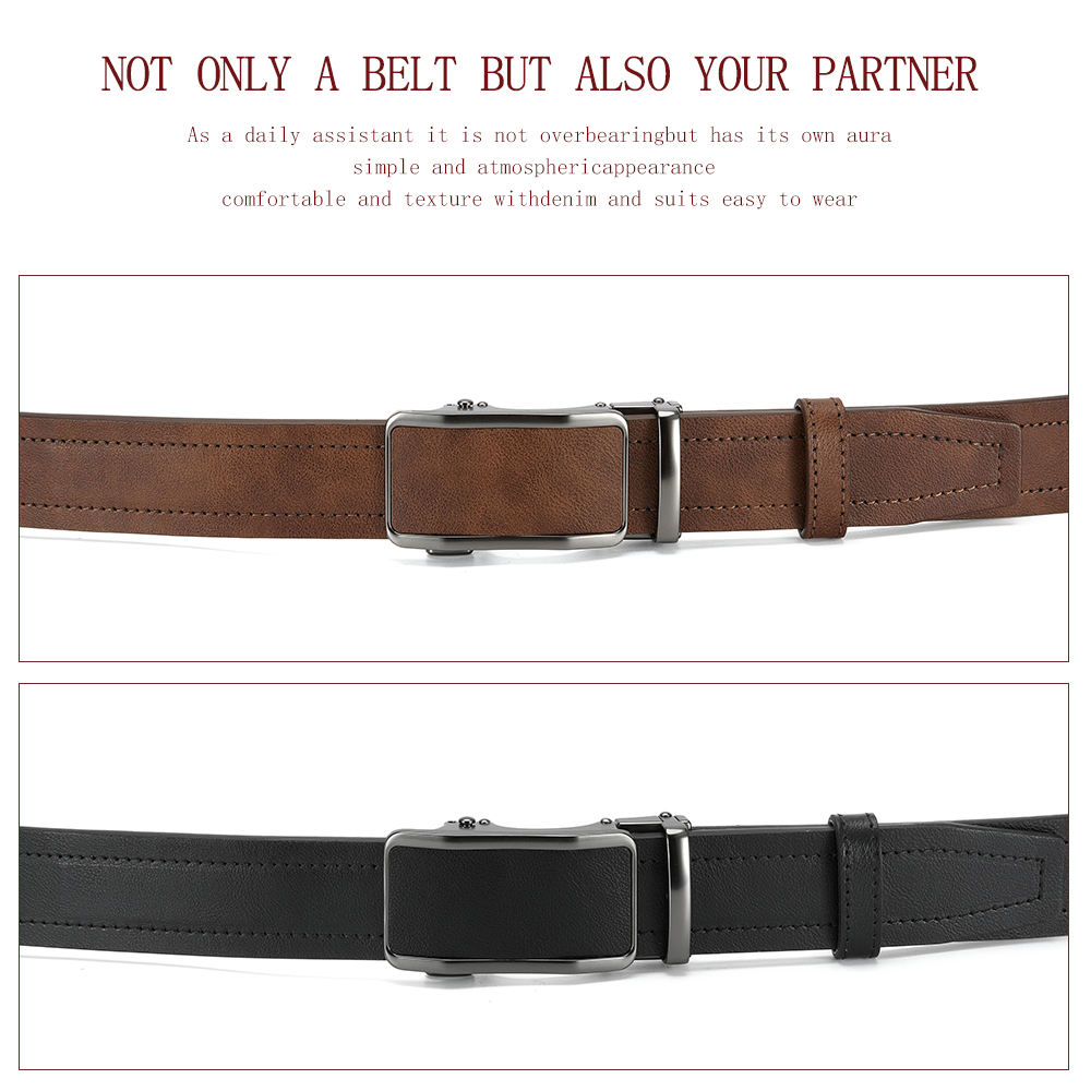 Men Belt Metal Luxury Brand Au - огляд і ціна Leather Works Belt
