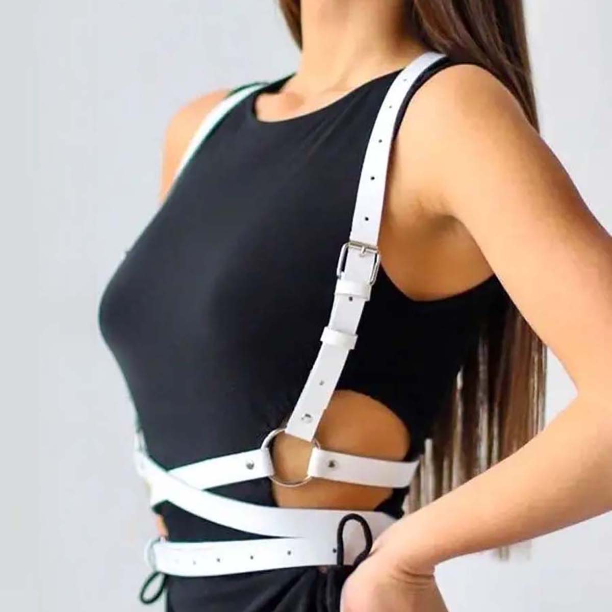 Unisex Trend Punk Belt Fashion - огляд і ціна Leather Work Harness
