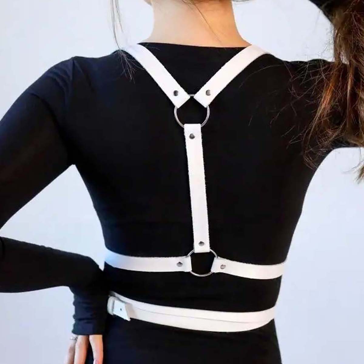 Unisex Trend Punk Belt Fashion - огляд і ціна Leather Work Harness