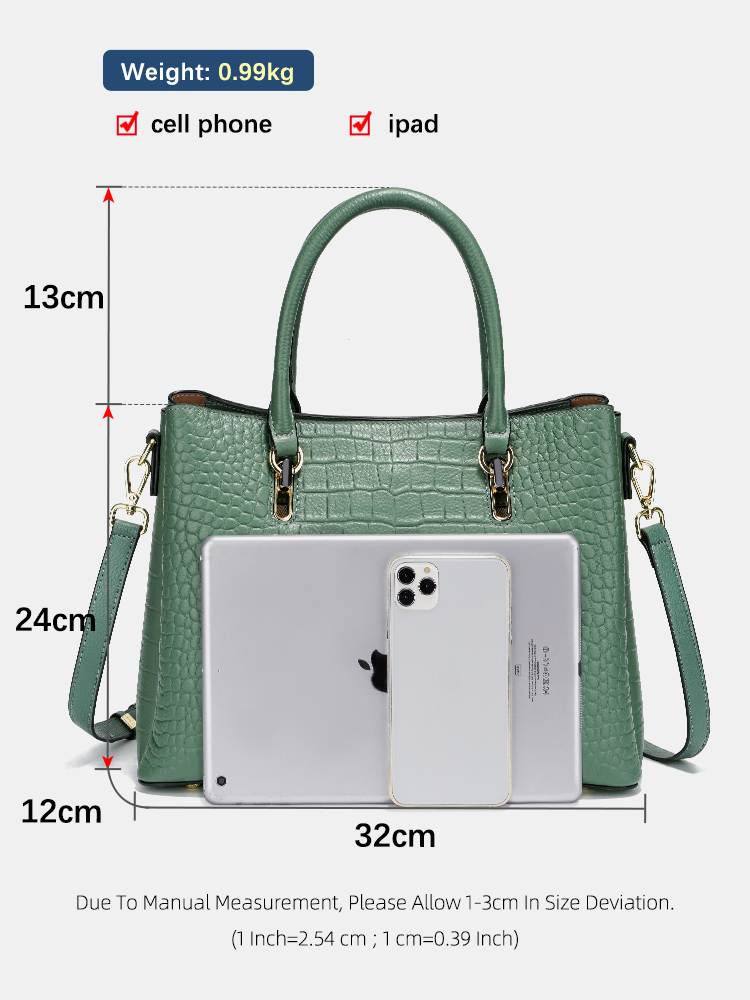 Zency Women's Genuine Leather  - огляд і ціна Leather Work Handbags