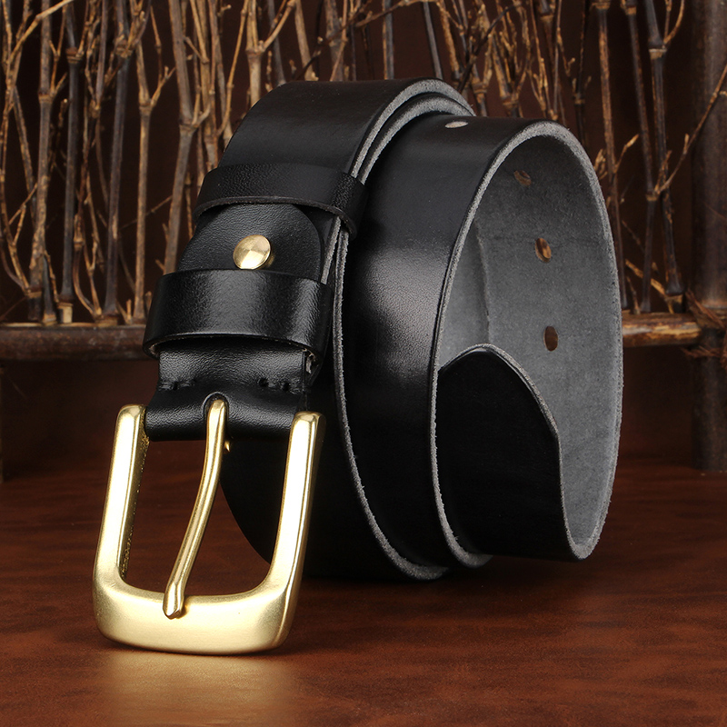 3.8CM Top Cow Genuine Leather  - огляд і ціна Leather Works Belt
