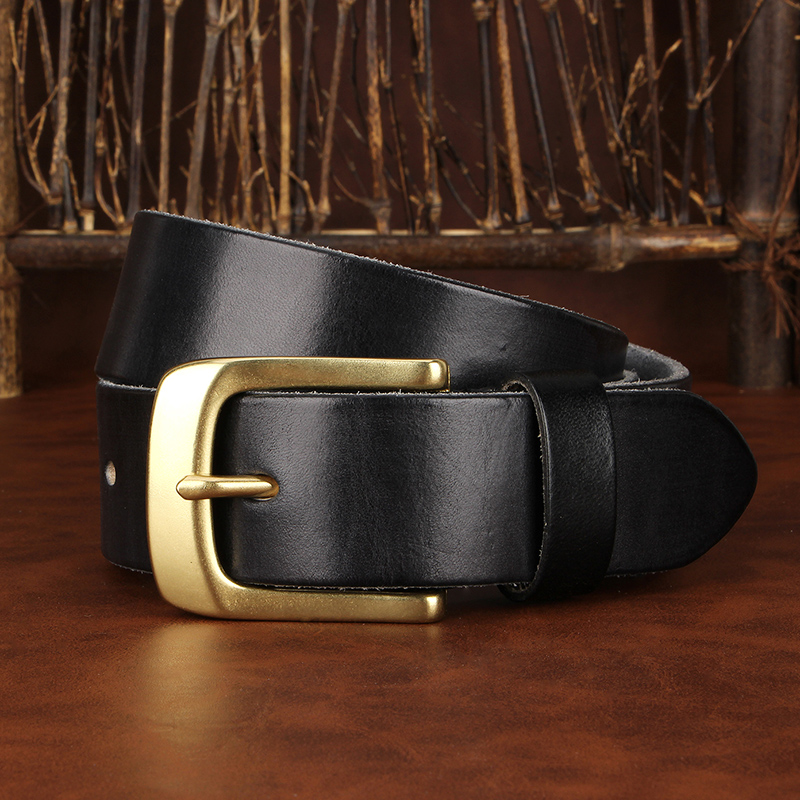 3.8CM Top Cow Genuine Leather  - огляд і ціна Leather Works Belt