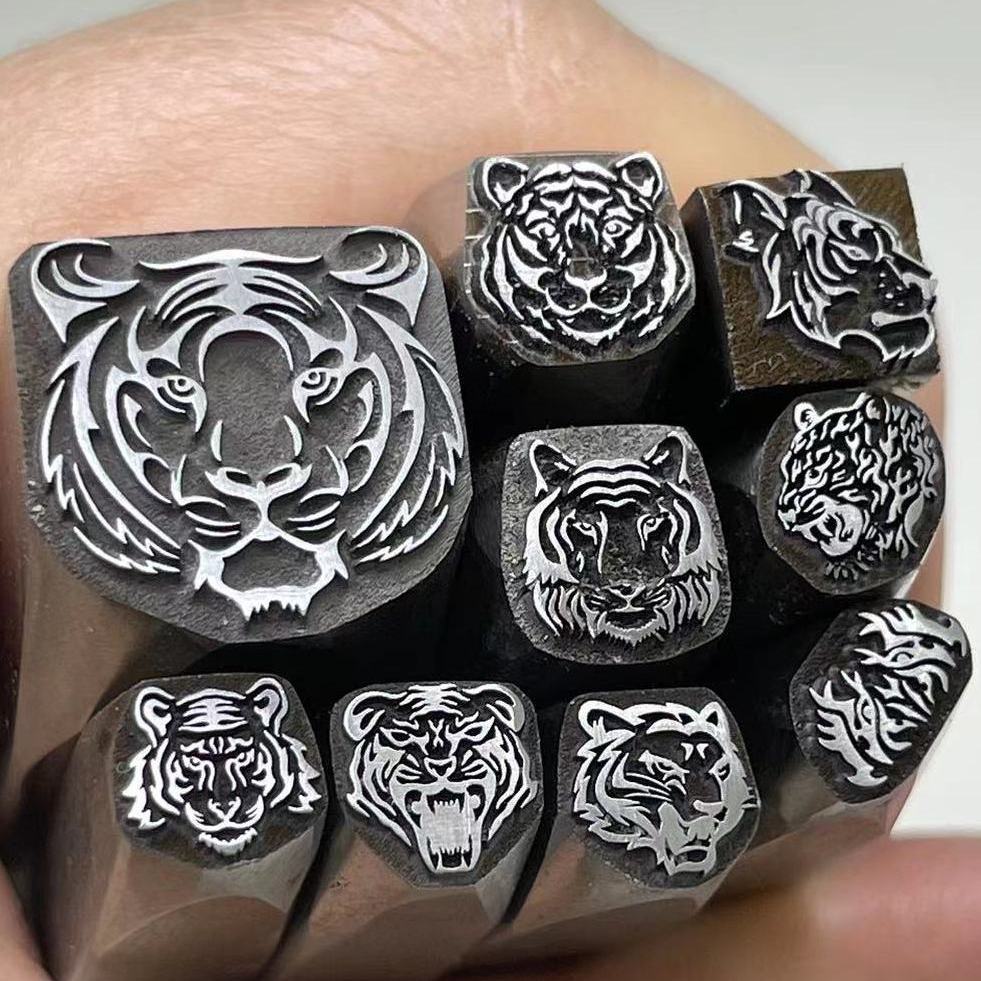 Tiger Head Design Metal Punch  - огляд і ціна Leatherwork Punching Tool