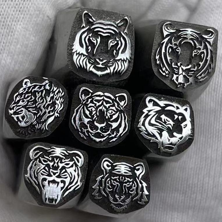Tiger Head Design Metal Punch  - огляд і ціна Leatherwork Punching Tool