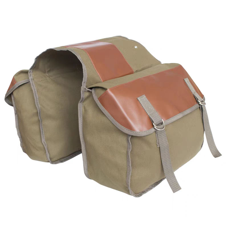 Canvas Leather Rear Saddlebag  - огляд і ціна Leather Work Bag