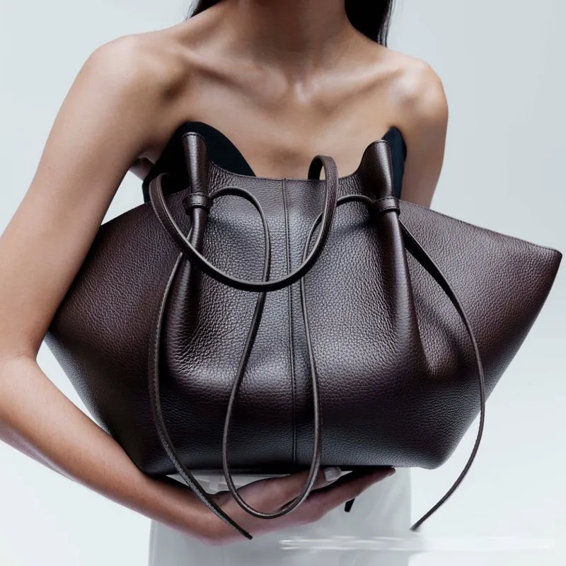 Women Leather Shoulder Bag Dum - огляд і ціна Leather Work Handbags