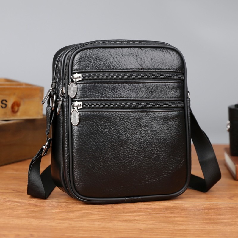 Men's Shoulder Messenger Bag C - огляд і ціна Leather Work Handbags