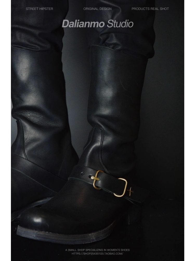 Black Cool Short Boots for Men - огляд і ціна Youtube Leatherwork
