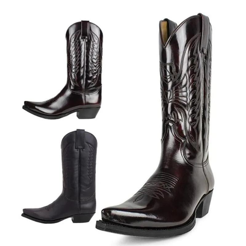 Cowboy Men Women Country Vinta - огляд і ціна Leather Work Women Shoes