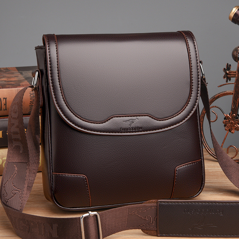 Luxury Brand Men Leather Shoul - огляд і ціна Leather Work Handbags