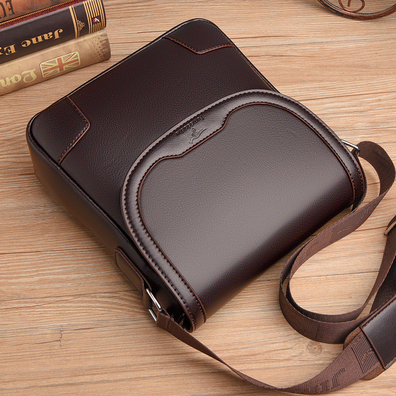 Luxury Brand Men Leather Shoul - огляд і ціна Leather Work Handbags