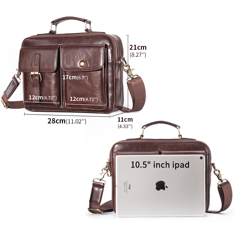 Brand New Cowhide Leather Mess - огляд і ціна Leather Work Bag