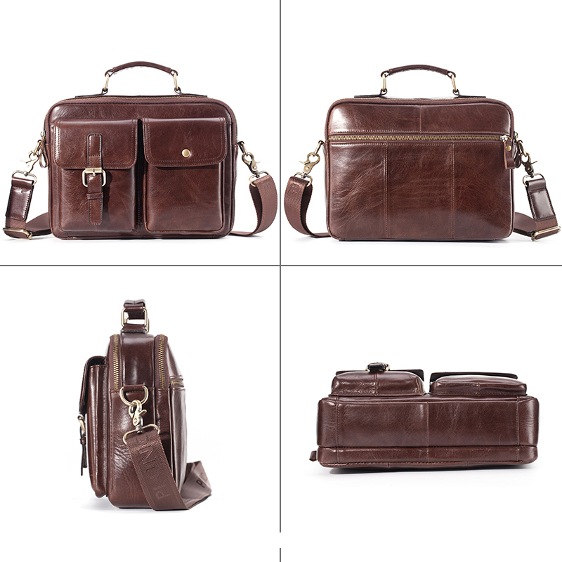Brand New Cowhide Leather Mess - огляд і ціна Leather Work Bag