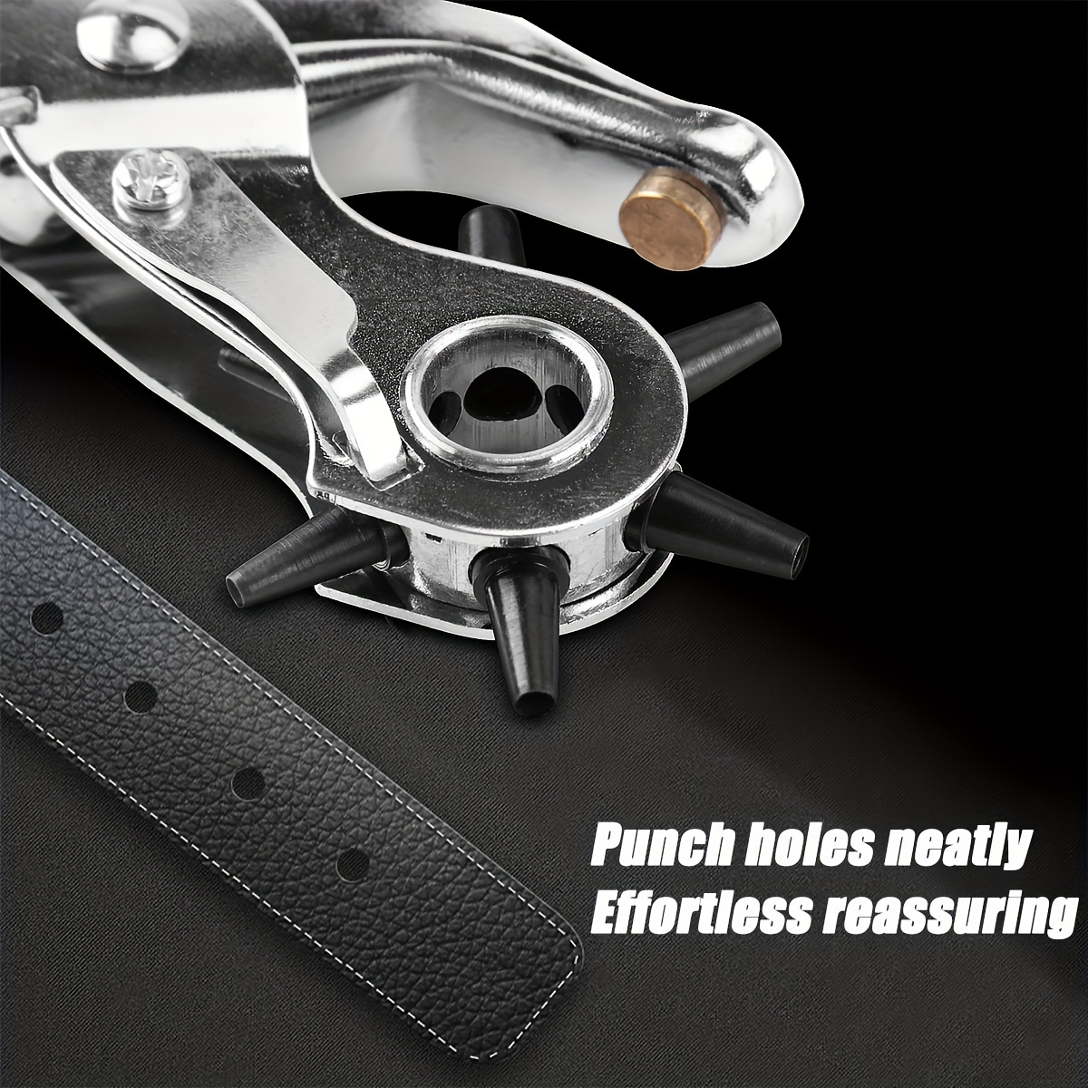 New Professional Leather Hole  - огляд і ціна Leatherwork Punching Tool
