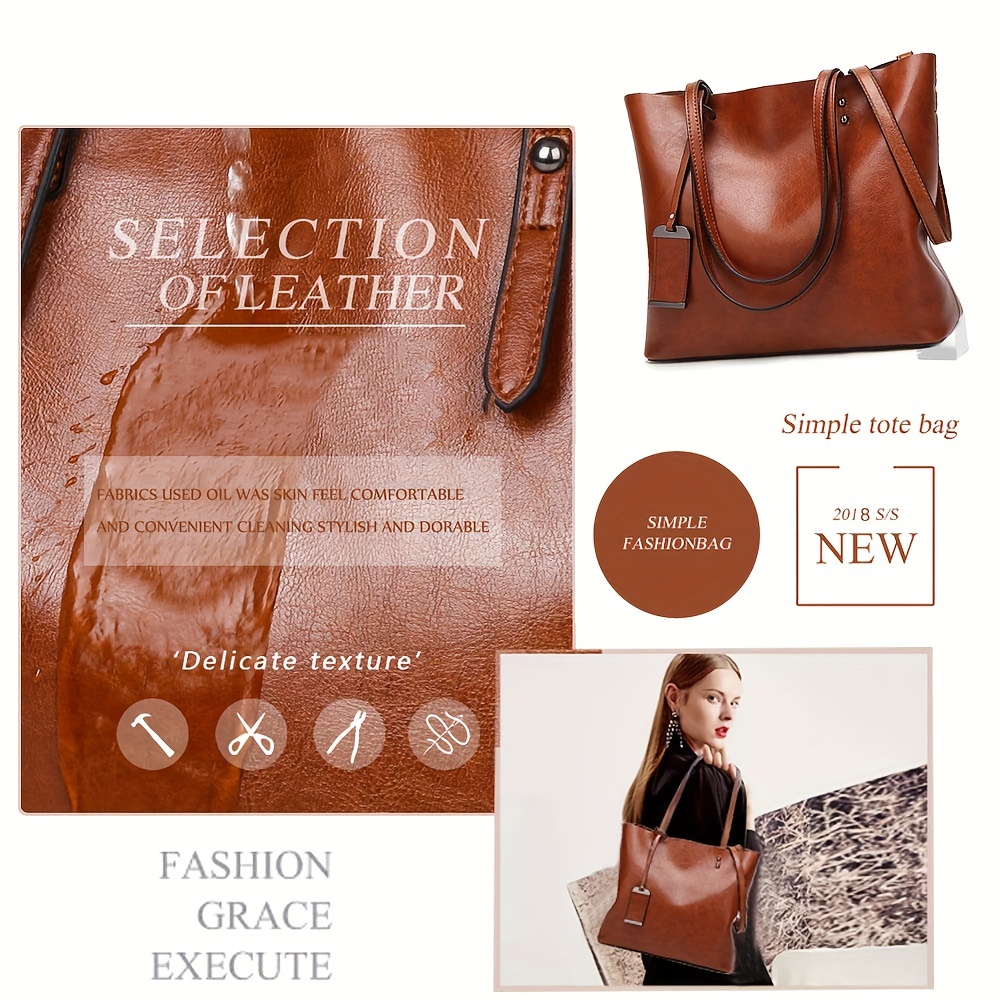 Fashionable Classic Retro Leat - огляд і ціна Leather Work Bag